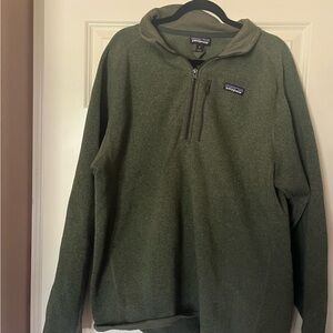Patagonia Green Pullover Fleece